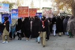 اسلامی اور قبائلی اقدار والے معاشرے میں خواتین کی تذلیل برداشت نہیں- ریلی مقررین