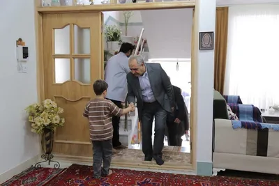عکس | دیدار استاندار آذربایجان شرقی با خانواده شهدای جنگ رمضان در بناب