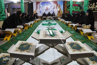 محفل انس با قرآن در حسینیه چهاده معصوم-مشهد