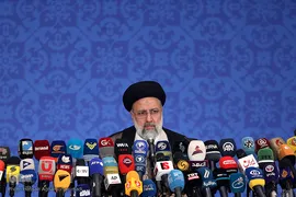 نخستین نشست خبری حجت‌الاسلام والمسلمین سیدابراهیم رئیسی، رئیس‌جمهور منتخب مردم ایران