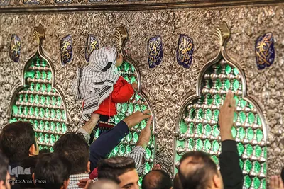 حضور کودکان در حرم شاهچراغ (ع)