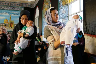 آیین بزرگداشت مقام حضرت علی اصغر(ع) در چهارانبیای قزوین
