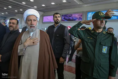 مراسم استقبال از پیکر مطهر ۳ پاسدار شهید تیپ ۳۳ المهدی(عج) در شیراز