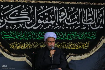 عزاداری سومین روز از شهادت سید و سالار شهیدان و یاران با وفایش در شیراز‎