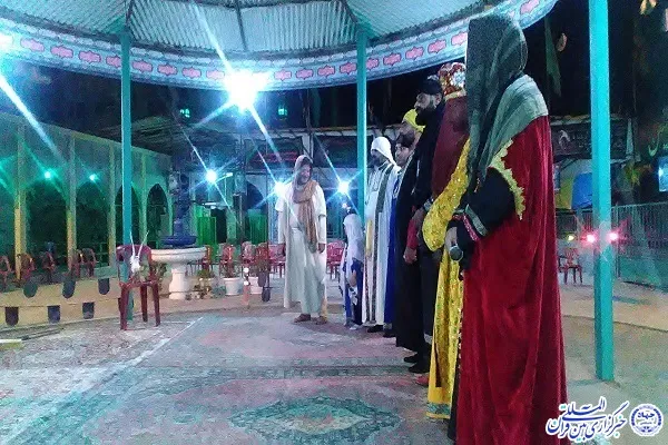هشتمین روز از سوگواره تعزیه «غریب»