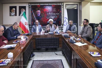 مراسم گرامیداشت سردار شهید سلیمانی در جهاددانشگاهی آذربایجان شرقی