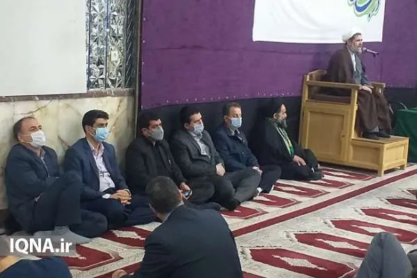 واقفان البرزی در سالروز شهادت امام هادی(ع) به سوگ نشستند + عکس