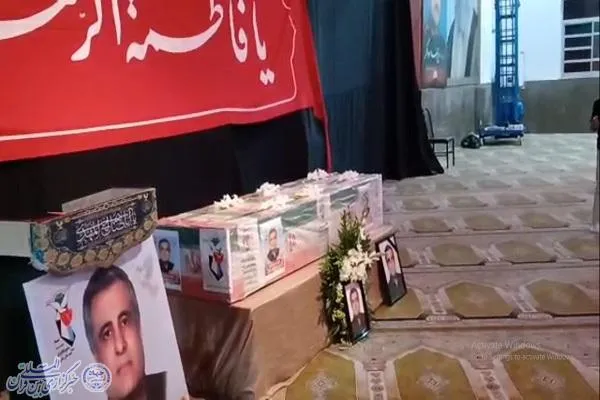 وداع با جانباز ۷۰ درصد و آزاده شهید سردار محمود دولت‌آبادی در ساری