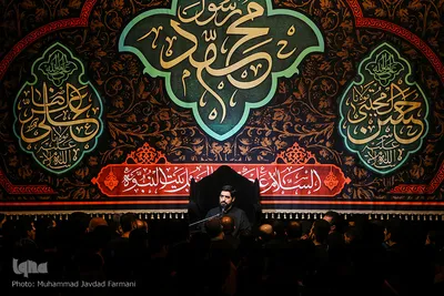مراسم عزاداری شب شهادت امام رضا(ع)