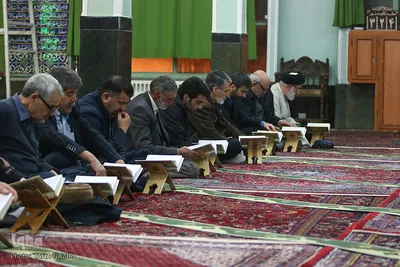 محفل انس با قرآن در مسجد سیدهای اراک