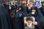 مراسم تشییع پیکر مطهر ۱۱ شهید اقتدار آذربایجان شرقی