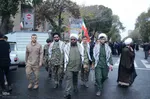 حضور اقشار مختلف مردم در راهپیمایی 13 آبان در تبریز