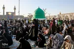 مراسم دعای عرفه در حرم مطهر رضوی

