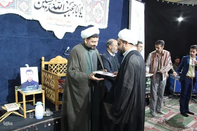 مراسم تجلیل از خدمتگزاران اربعین حسینی در ملایر
