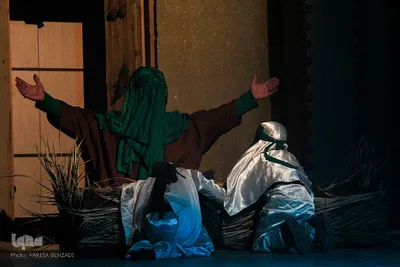 نمایش چادر خاکی مادر/عکاس: پریسا بهزادی