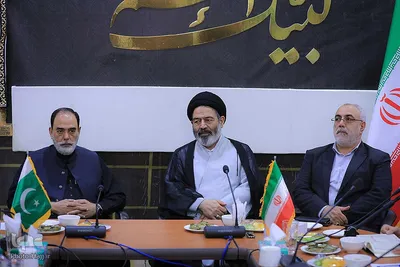دیدار وزیر امور مذهبی پاکستان با سرپرست حجاج ایرانی