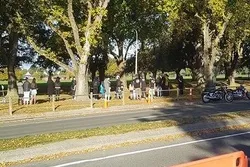 Church Members Meet outside Al Noor Mosque to Declare New Zealand a ‘Christian Country’