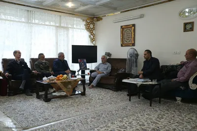 دیدار با خانواده شهدای قرآنی