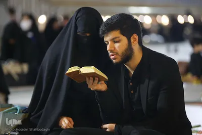 احیای شب قدر در گلزار شهدای قم