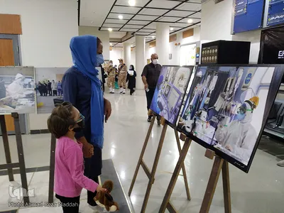 افتتاح اولین‌ نمایشگاه گروهی عکس مدافعان سلامت در شیراز