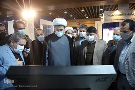 غرفه ایکنا در نمایشگاه دستاوردهای جهاددانشگاهی