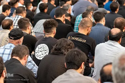 مراسم سیاه‌پوشان امامزاده محمد (ع) کرج