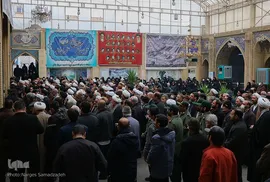 تشییع پیکر مرحوم حجت‌الاسلام ابطحی در اصفهان