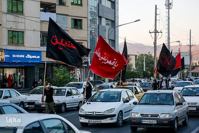 علم گردانی در شیراز‎