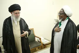 دیدار شیخ ابراهیم زکزکی رهبر جنبش اسلامی نیجریه