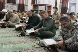 محفل انس با قرآن یگان‌های نظامی در مسجدالنبی(ص) برپا شد + عکس