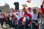 تجمع کودکان اصفهانی در حمایت از کودکان غزه