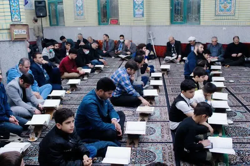 تصاویری از کرسی تلاوت «یادمان مادران آسمانی»
