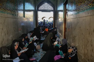 مراسم دعای عرفه در حرم مطهر رضوی