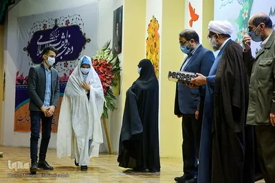 آیین سراسری جشن ازدواج ۸۸۸ نو عروس در حرم مطهر رضوی