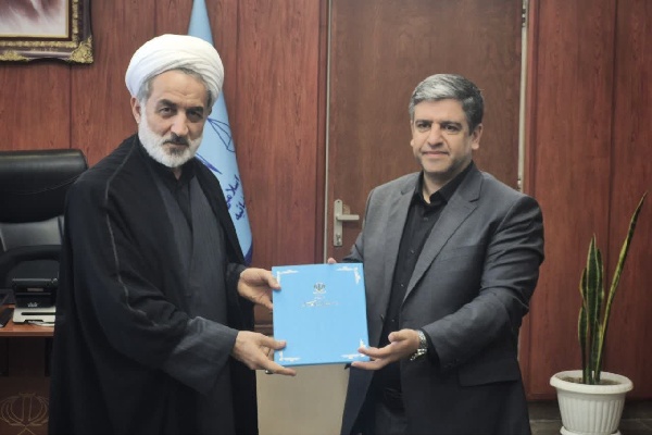 مسعود امامی یگانه، استاندار اردبیل در دیدار با رئیس‌کل دادگستری استان