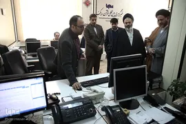 بازدید حجت‌الاسلام والمسلمین سیدعبدالفتاح نواب، نماینده ولی فقیه در امور حج و زیارت و سرپرست حجاج ایرانی از ایکنا