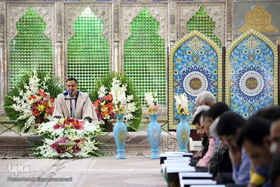 محفل انس با قرآن در حرم مطهر امام خمینی(ره)