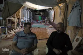 خادمین زائرین پیاده روی اربعین حسینی