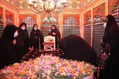 آیین غبار روبی امامزاده جعفر(ع)یزد