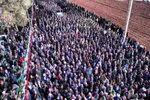 تشییع پیکر شهید مهدی حیدری