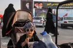 زائران و موکب‌داران در پایانه مرزی چذابه