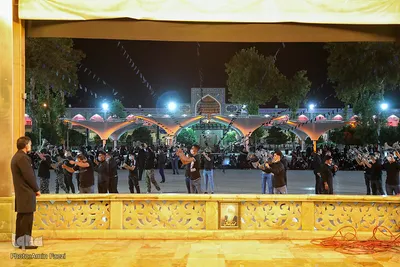 عزاداری شب تاسوعای حسینی در حرم شاهچراغ (ع)