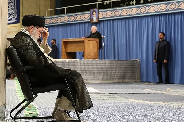 مراسم سوگواری مولای متقیان امام علی(ع) در حضور رهبر معظم انقلاب برگزار شد