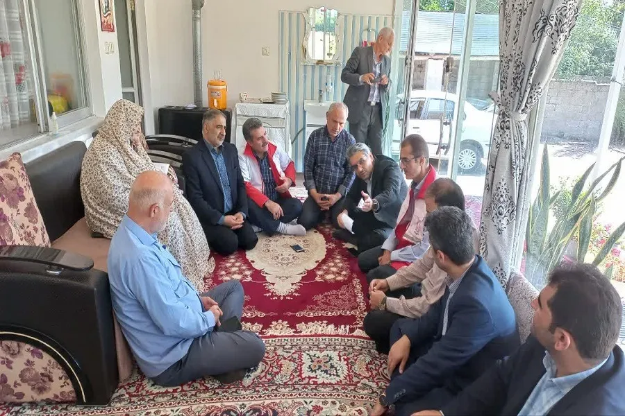 عکس | دیدار جهادگران جهاددانشگاهی گیلان با خانواده شهید رنجبر
