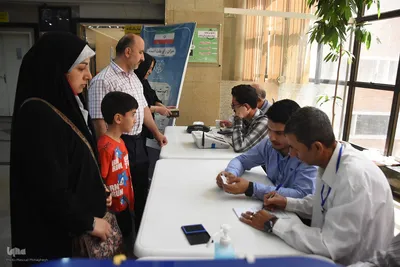انتخابات ریاست جمهوری در بیمارستان کوثر سمنان