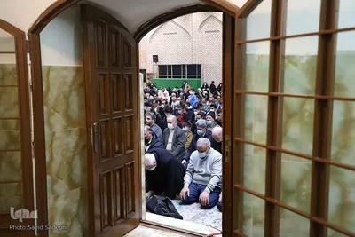 مراسم تحویل سال نو در آستان سیدحمزه(ع) تبریز