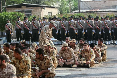 مراسم تشییع و خاکسپاری شهید «قاسم بلند» در اهواز