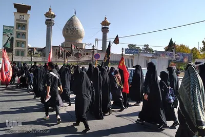 پیاده روی و عزاداری جاماندگان اربعین حسینی - شیراز