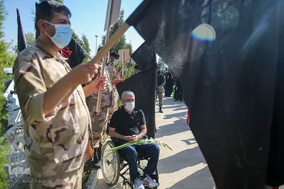 استقبال از دو شهید دفاع مقدس در شیراز