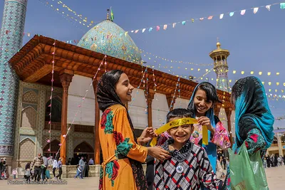 شیراز در روز میلاد حضرت امام زمان(عج)‎‎